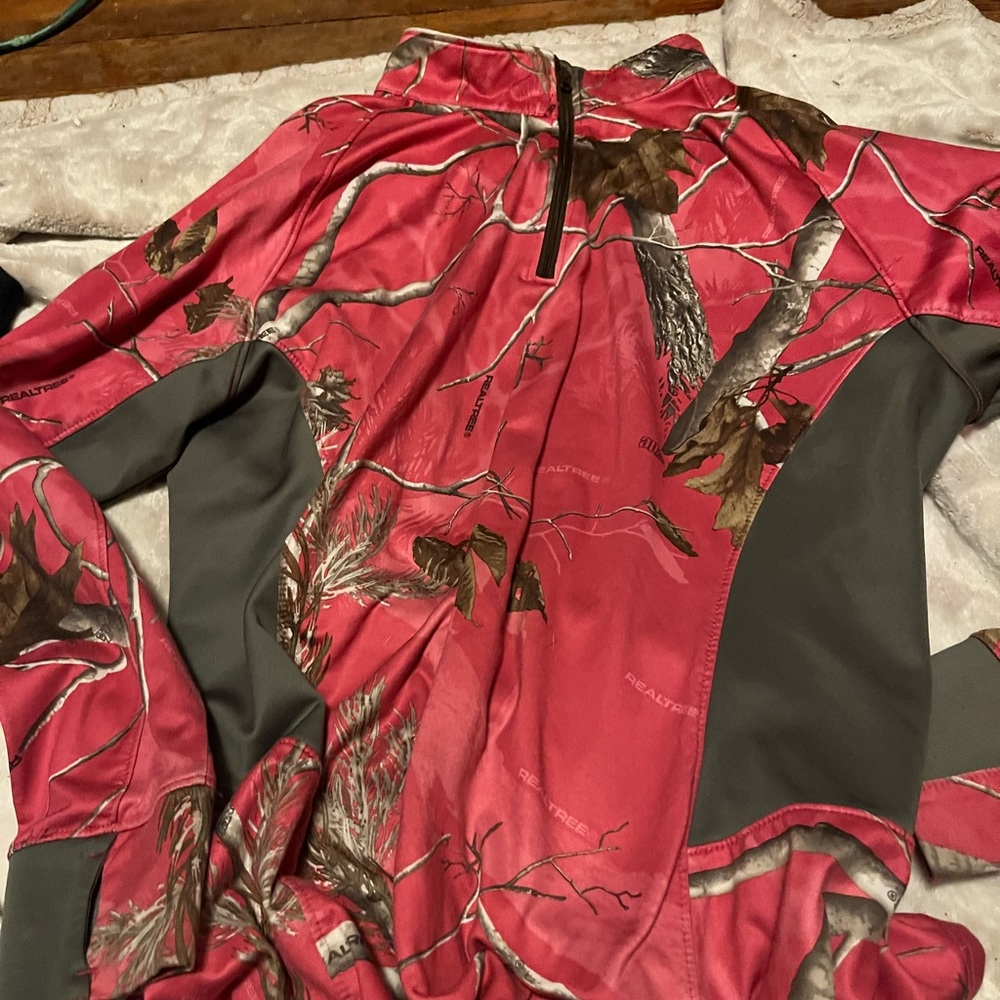 Pink real tree camo